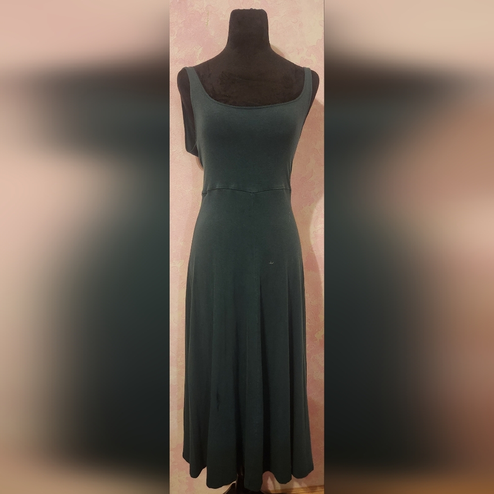 Elegant Dark Green Maxi Dress